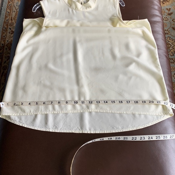 J. Jill Sleeveless A-line Tunic with  High Neck Ivory SP - Picture 10 of 10